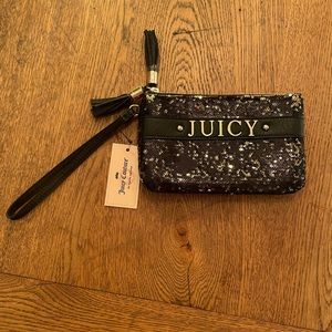 Juicy Couture Sequin Wristlet NWT